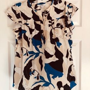 Derek Lam 10 Crosby Silk Top